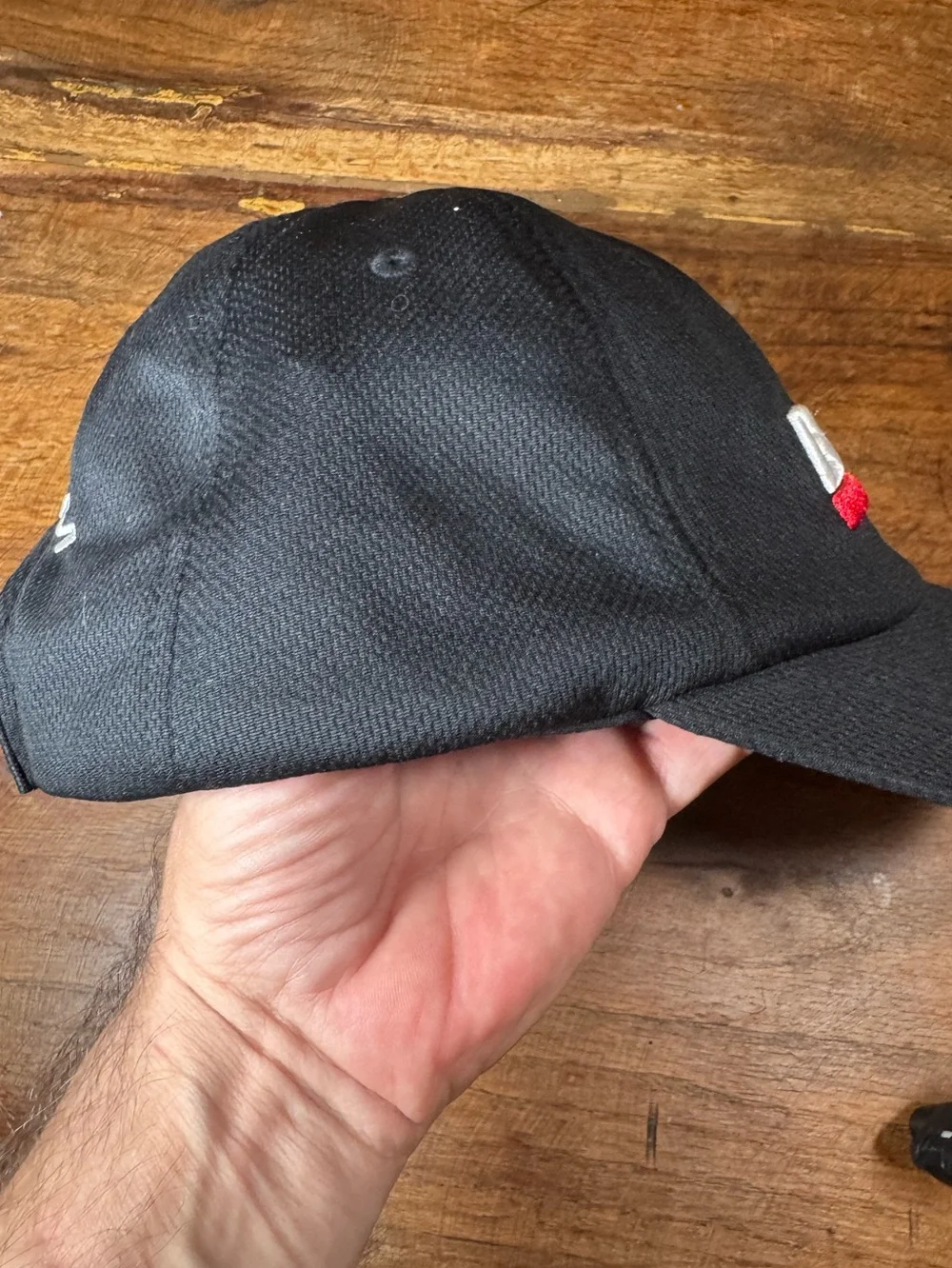 Borla Exhaust Motorsport car racing cap in black polyester